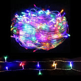 100M Christmas Lights String Fairy Light 500 LED Colourful Jingle Jollys XMAS-ST500-100M-MC