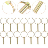 Farm Accessories Hitch Pin Zinc Plated 12 Pieces Tractor Trailer Pins V1366-AZ2-W-19322