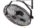 Industrial Wall Mount Fan Waterproof Metal Fan 17.6'' 3 Speed Airflow V952-GYBGSFS18INCH2HS2V3
