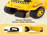 Ride On Toddler Car, Push Car for Toddler 19 to 36 Months, Excavator Digger Toy with Helmet & Music, V952-KBKETCZSTCHHQFYPA001V9