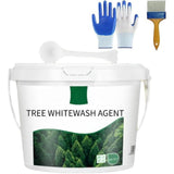 Long-Lasting Tree Whitewash Agent,525g 18.51oz White Whitewash Paint for Wood,White Tree Coating for V1366-AZ2-W-10909