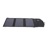 Solar Charger Portable Foldable Polysilicon Solar Power Bank with Hooks for Camping 10.5W 5V V1294-YM0716-3114220065711