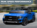 Kahuna Ford Ranger Electric Kids Ride On Car in Blue CAR-FRD-707-BU
