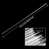 100 Pieces Clear Rods 1/8 Inch Diameter x 12in Dowel Rods Round Sticks V1192-AZ-W-17293