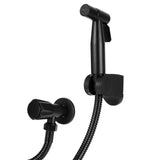 G1/2 Thread Bidet Sprayer Set Stainless Steel Bathroom Toilet Bidet Sprayer Black V1294-YM0901-3112200106611