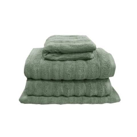 J Elliot Home Set of 4 George Collective Cotton Bath Towel Set Avocado V442-IDC-TOWEL-SETOF4GEORGEBATH-AVOCADO-RE