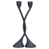 Candle Holder Zinc Alloy High Foot European Style Romantic Simple Retro Black Candlesticks for Bar V1294-YM0715-3115220047511