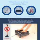 Legs Seated Walking Machine Leg Trainer Device Fitness Healthy Blue Exerciser Massager V891-ZY-HLSWMB-X1