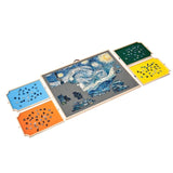 VEVOR 1500 Piece Puzzle Board with Drawer Cover Portable Wooden Jigsaw 86x63cm V952-ZMPTB1500JXWTNGBL001V0