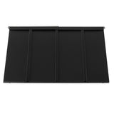 Fixed Metal Awning 1125 610 mm, Window Awning Door Canopy, Stable Triangle Steel Frame Awnings for V952-JSGDSZYP44INH0EP0V0