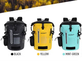 NOOYAH IPX8 Waterproof Bike Cycle Outdoor Sports Backpack Double-Layer Waterproof Bag V382-BLACKIPX8BKPKNOOY