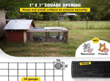 Hardware Cloth, 48" x 50' & 1"x1" Mesh Size, Galvanized Steel Vinyl Coated 16 Gauge Chicken Wire V952-YXHJWHSBDDWC4TJ89V0