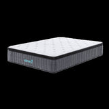 Queen Euro Top Pocket Spring Mattress Motion Isolation Comfort with CertiPUR-US Certified Foam V63-930291