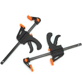 6 Pack F Shaped Clamps, Clamp with Tightening, Hand Tools for Carpentry, Wooden Door, 4inch V1237-ZY-528-001