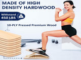 Portable Wooden Slant Board for Calf Stretching Squats Calf Stretcher Pilates Physical Therapy V1258-DP02-C-133