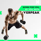 VERPEAK Rubber Hex Dumbbells V227-9300302000990