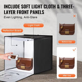 Photo Studio Light Box 3000-5600K Adjustable 3 Color Temperatures, 50.5 x 48.5 x 49.5 cm V952-SYDXNJBH20IN0IEYAV3