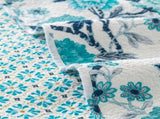 100% Cotton Lightly Quilted Coverlet Set Delta Queen 230 x 250 cm V442-STT-COVERLET-DELTA-BLUE-QS