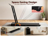 Everfit 3 in 1 Walking Pad Treadmill 12% Incline Under Desk Foldable Treadmills for Home Gym With TMILL-380H-2INC-BK