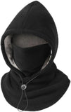 Windproof Winter Mask Hat, 2026 New Winter Balaclava Ski Thermal Fleece Hoodie Mask Neck Cover Warm V1258-DP02-F-821