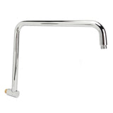 Shower Head Extension with Flange S Shape Shower Arm Wall Mount Rotatable Stainless Steel Shower V1294-YM0710-3112230074211