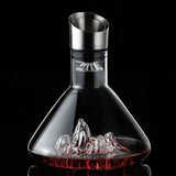 1500ML Iceberg Crystal Decanter Handmade Lead-Free Glass Wine V1142-LP1005007153966612