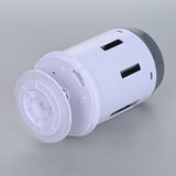 Complete Toilet Cistern Replacement Set With Drain Valves, Fill Valves, Double Flush Button Water V1369-AZ3-W-14092