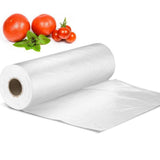 4 Produce Rolls Bags Heavy Duty Food Grade Freezer Supermarket Bag Gusset V563-PRODUCEBAGS-4ROLLS
