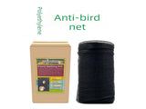 Heavy Duty Bird Netting for Garden and Pond - 4.5m x 10m PE Anti Bird Mesh with 10-piece Ground V888-ELOSUNG56681
