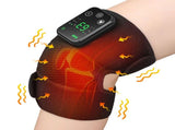 Heated Knee Massager with Heat Therapy 3 Temp Levels, Vibration Massage, Rechargeable & Adjustable V1232-XGAMY001