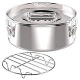Flan Pan Mold 2.3 Qt , Stainless Steel Flan Mold with Lid - Flan Maker- Flan Maker V1370-AZ4-07980