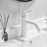Bathroom Faucet, Stainless Steel Sink Faucet, Water-Saving Flow, Splash Reduction, Ceramic V1189-LC-LY-00035