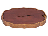 Chinese Style Bamboo Tea Tray Box with Water Storage for Kungfu Tea Set Accessories V1294-YM0718-3118210008911
