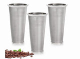 3 Pack Cold Brew Coffee Filter for 64oz Wide Mouth MasonJar, 304 Stainless Steel Strainer with Seal V1366-AZ2-W-15753