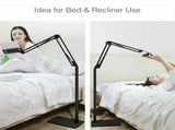 360 Tablet Floor Stand Adjustable 5-12.9 Inch Overhead Phone Desktop Holder V767-MGF050