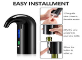Electric Wine Decanter Best Sellers One Touch Red -White Wine Accessories Aeration Work with Wine V1192-AZ-W-0287