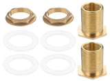 Worgeous Brass Bulkhead Fitting for Water Tank Easy Install Water Inlet Outlet Connector Golden 1/2 V1189-LWWAL-20260327-03456
