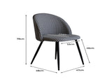 Levede 6x Dining Chairs Kitchen Cafe CH1037-2-HSX3