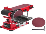 Belt Sander 4" x 36", Disc Combo Sander 6",Electric Adjustable Bench Belt Sander 375W,Grinder Bench V952-SGJXCSDJ000000001V3