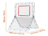 Baseball And Softball Rebounder 3.5 x 6 ft PitchBack Baseball Pitching Nest, Softball Pitchback V952-BQHDWDYXWJDKP6FD7V0