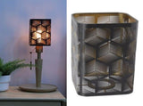 Iron Lampshade Modern Decorative Hollow Metal Lamp Shade Cover for E27 E26 Bulb Bedroom V1294-YM0715-3119220072611
