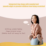 Stool Rainbow Shape Footstool Kids Step Seat for Living Room Indoor Furniture Children'S Toy Red V1366-AZ2-W-21839