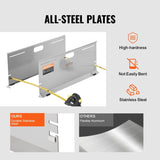 Wheel Alignment Tool, 2-Pack Alignment Tool Toe Plates, Stainless Steel Toe Angle Measurement Tool V952-CLDWJJBXG4BD6BCILV0