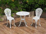 Remy Aluminium 3 Piece Setting V231-CAS-080-3 WHITE