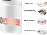 120pcs Mylar Bags for Food Storage120pcs Holographic Packaging Bags V1258-DP02-C-715