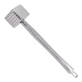 Meat Hammer Heavy Duty Steak Loose Tenderizer Hammer with NonSlip Stainless Steel Handle Kitchen V1294-YM0901-3118210156411