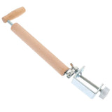 Beige Clip on Wooden Rolling Pin for Easy Dough Rolling and Dumpling Preparation V1369-AZ3-W-20587