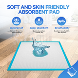80pk Adult Disposable Bed Underpads 60 x 90cm V915-MB0046X2