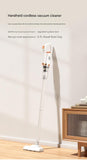Green Cordless Handheld Vacuum Cleaner - 8500Pa Powerful Suction, 700mL Dust Cup, USB Rechargeable V888-ELOSUNG53049