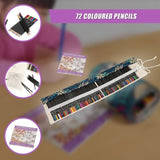 Coloured Pencils Colouring Artist Sketching Drawing for Kids Adults V63-842131